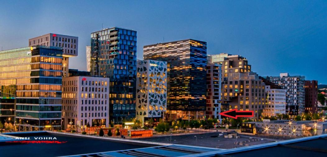 Spacious Modern 3Br Apartment At Central Oslo Barcode Exteriör bild